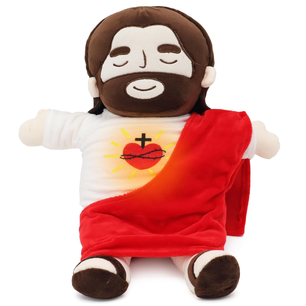 FaithPal™ Breathing Jesus Plush