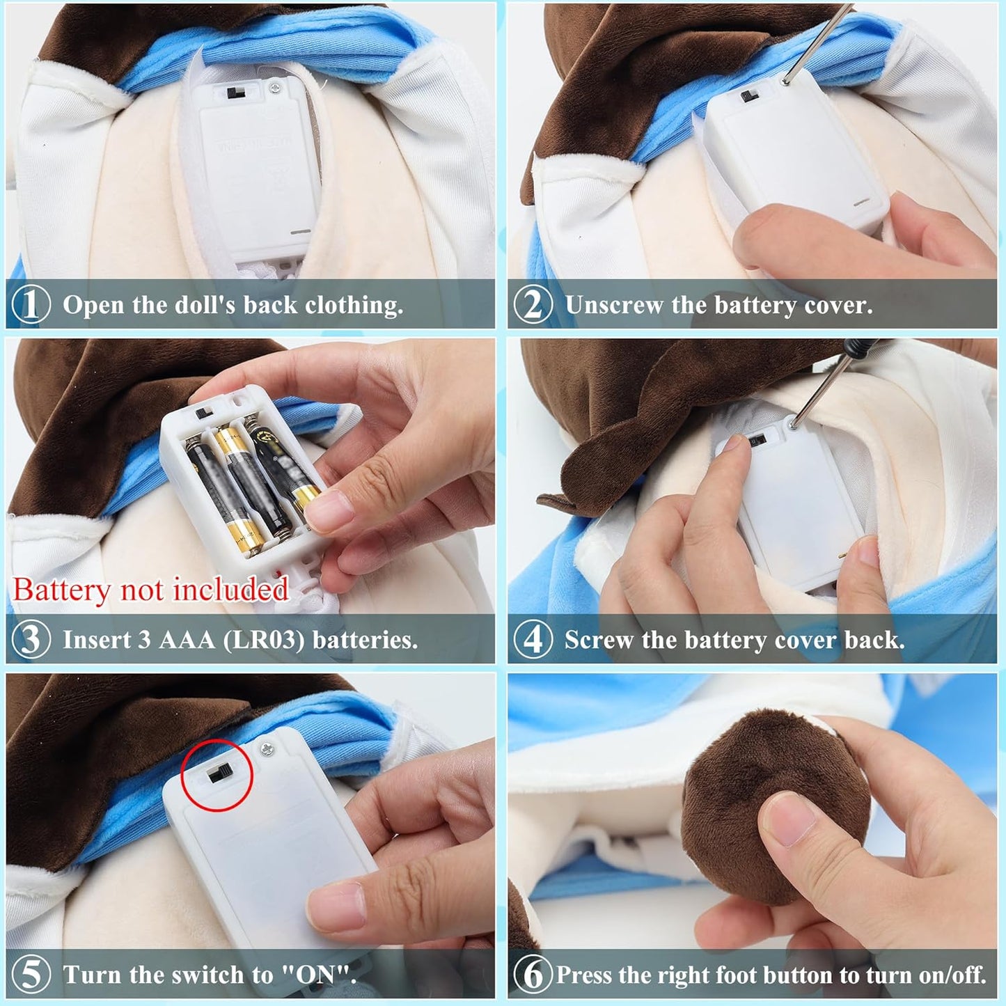 FaithPal™ Breathing Jesus Plush