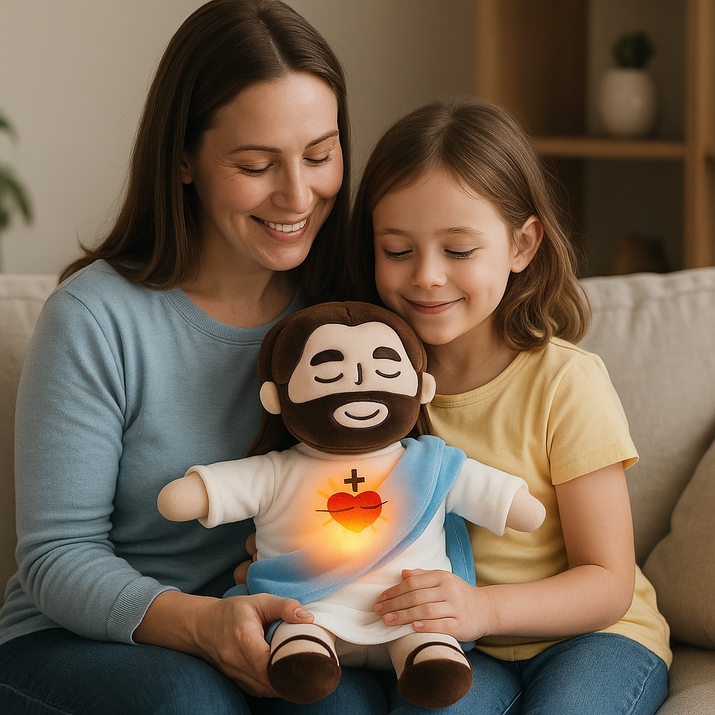 FaithPal™ Breathing Jesus Plush